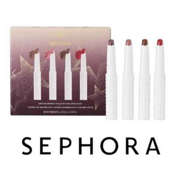 🆕💥💄KVD BEAUTY Epic Kisses Limited Edition Nourishing💄 Lipstick 4Pc Se - Picture 3 of 15